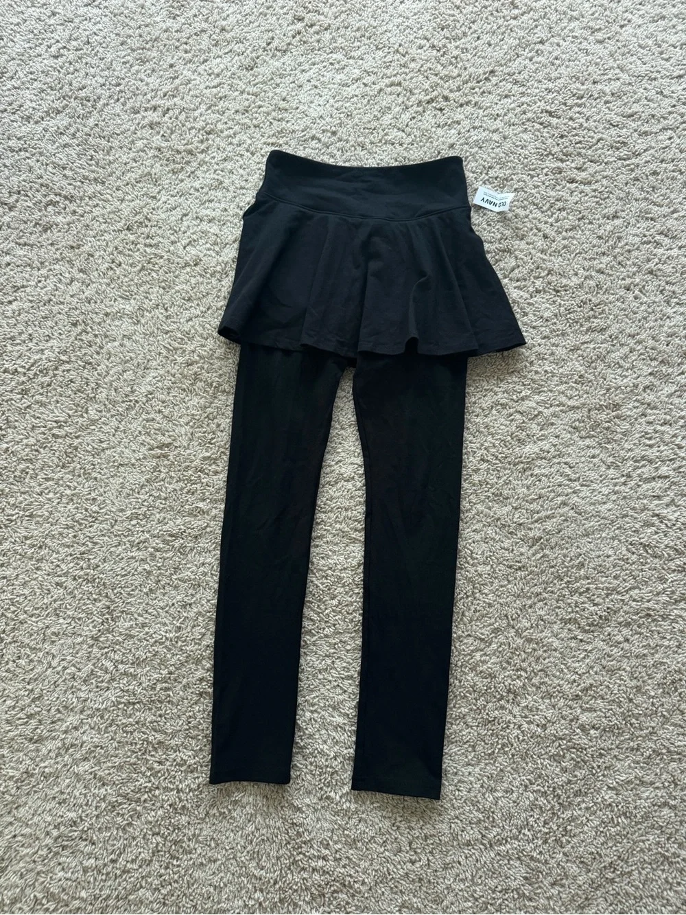 Old Navy Black Skirted Leggings for Girls